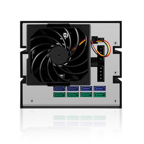 CY BOX- IB-554SSK, 4bay Dual Channel SATA/SAS Backplane