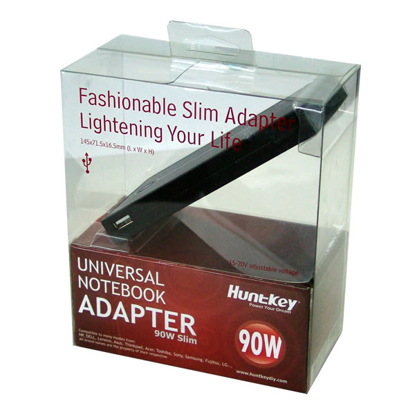 Huntkey EasyGo 90W Slim Universal Notebook Adaptor with USB Port
