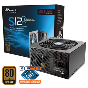 Modular Power Supply on Seasonic S12ii 430w Power Supply Power Supplies Computers Parts