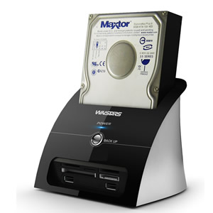 E-SATA HDD Classic II Docking w/Card Reader+Hub