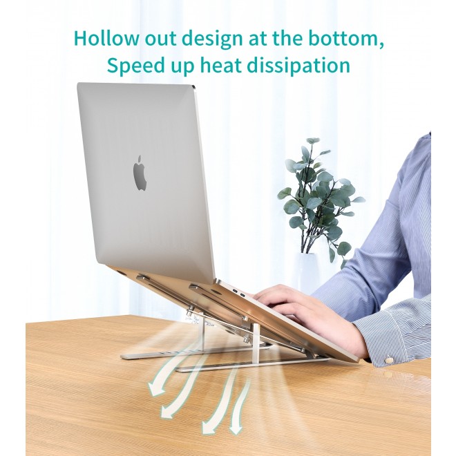 CHOETECH H045-SL Aluminum Foldable Laptop Stand - PowerhousePC