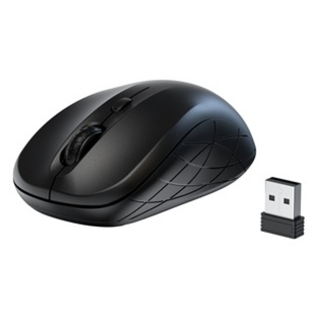 Choetech KB-002-BK 3-Level Adjustable 1600 DPI Wireless Mouse (Black ...