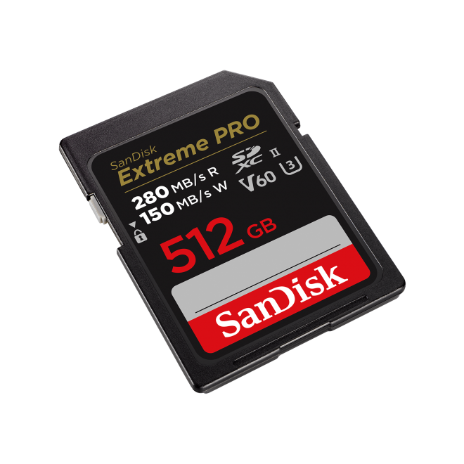 SanDisk 512GB Extreme PRO SDXC UHS-II Card (SDSDXEP-512G-GN4IN ...