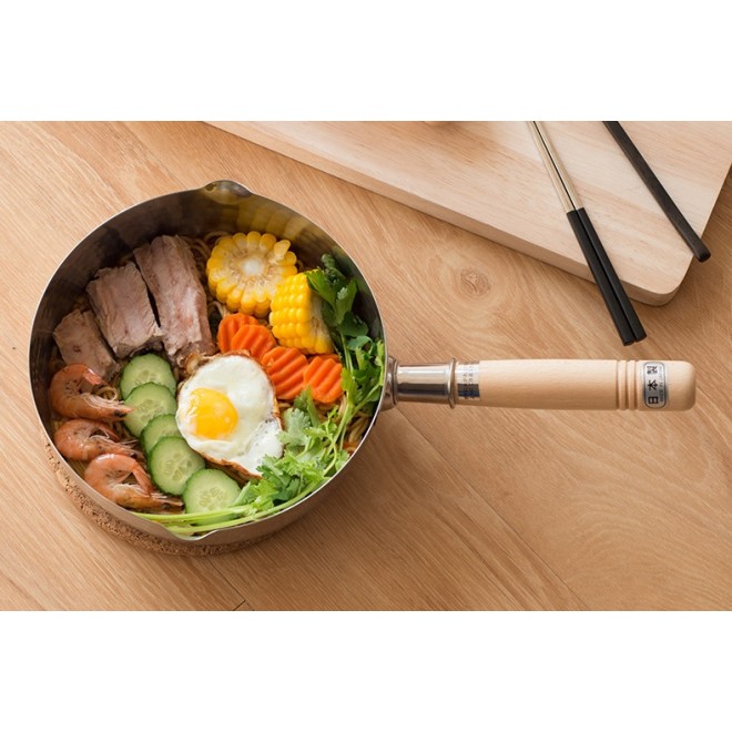 Yoshikawa Stainless Yukihira Saucepan 22cm YH6754 PowerhousePC