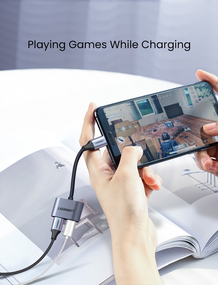 UGREEN 60165 USBC to Dual USBC Adapter PowerhousePC