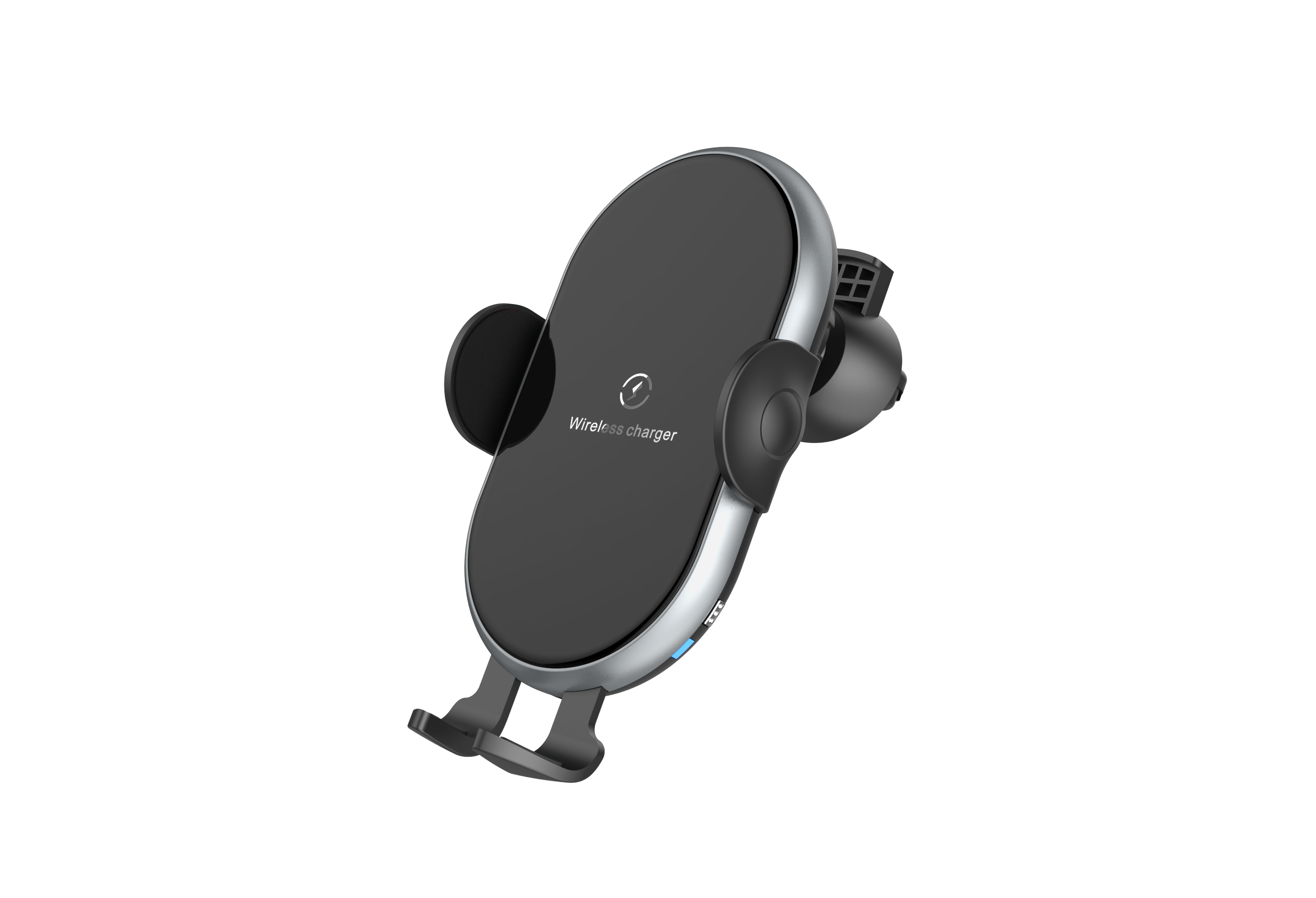 C366 Automatic Clamping Wireless Car Charger,with backlight PowerhousePC