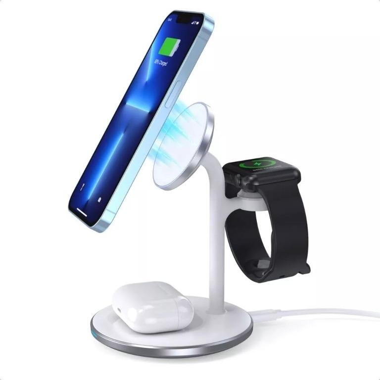 CHOETECH T585F 3in1 Wireless Charging Station Dock PowerhousePC