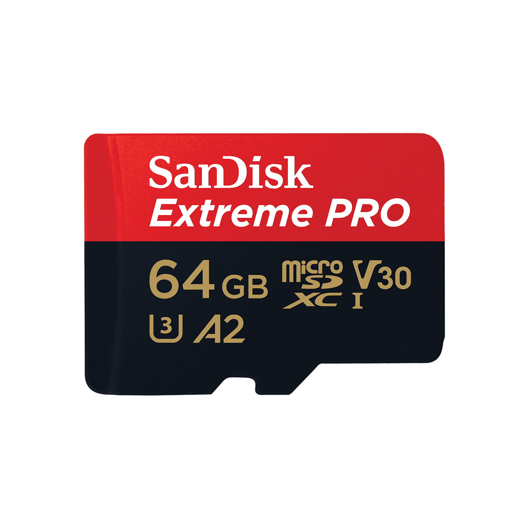 SanDisk 64GB Extreme PRO microSDXC UHSI Card SDSQXCU064GGN6MA
