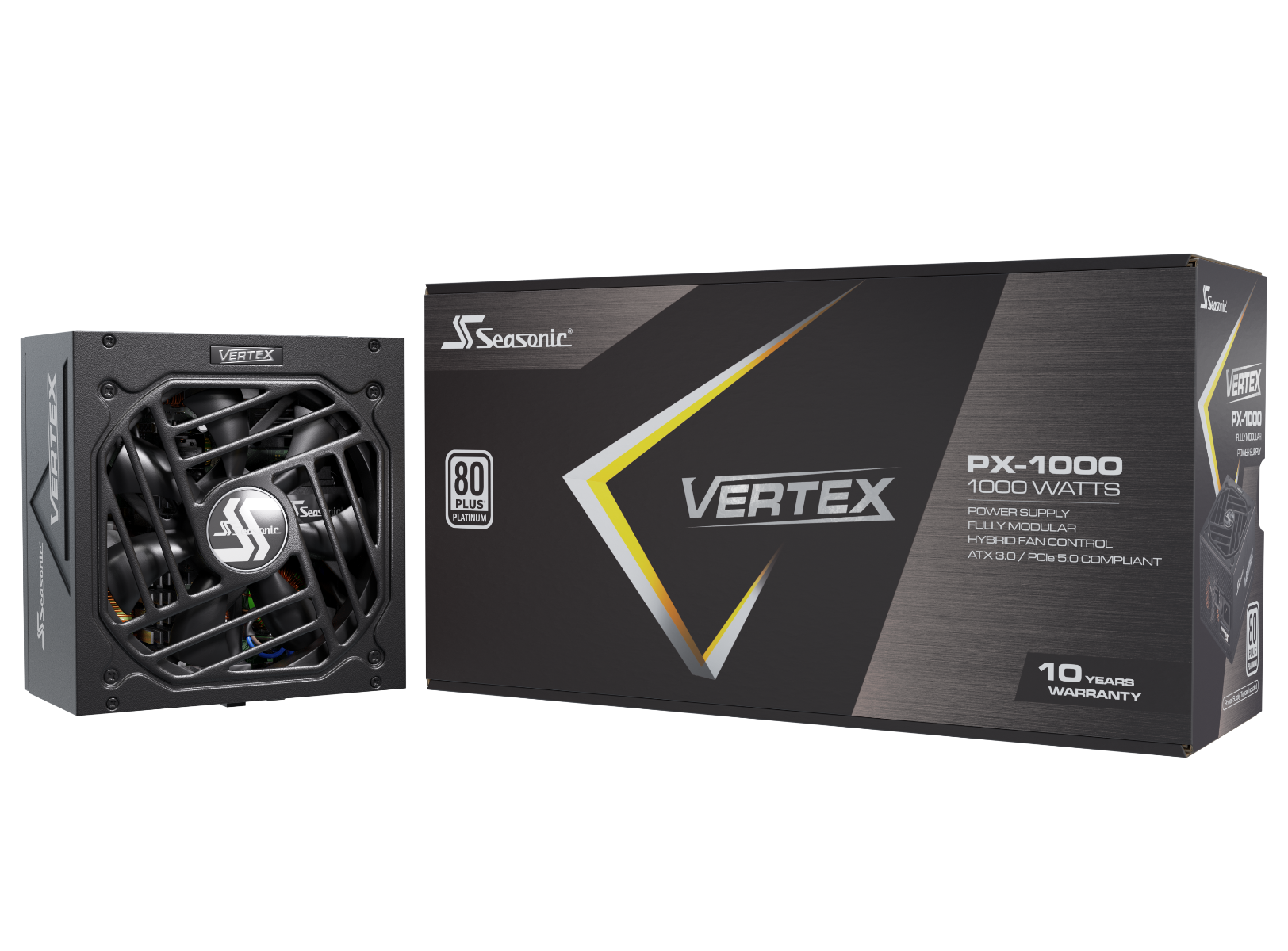 Seasonic VERTEX 1000W (PX-1000) Platinum Fully Modular PSU ATX 3.0 ...