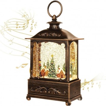 BDI Lamp-LW003-Snowman Music Lantern Sculpture Christmas 