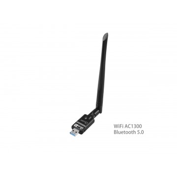 OXHORN UW-1300B USB AC1300 + Bluetooth 5.0 Adapter