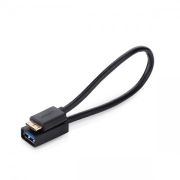 UGREEN Micro USB 3.0 OTG Cable For Samsung Note 3/S4/S5 - Black (10816)