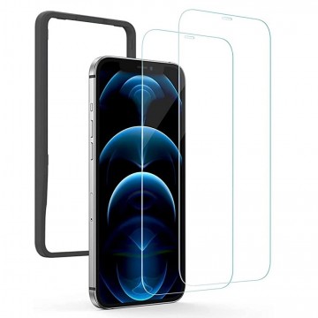 UGREEN 20337 2.5D Full Cover HD Screen Tempered Protective Film for iPhone 12/6.1" (Twin Pack)
