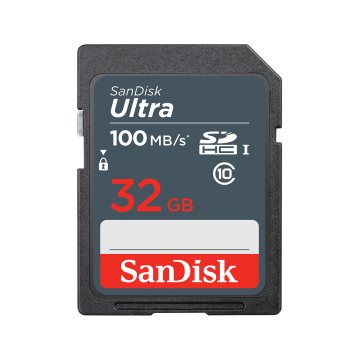 SanDisk 32GB Ultra SDHC / SDXC Card SDSDUNR-032G-GN3MN