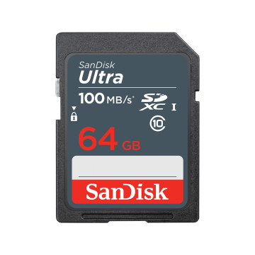SanDisk 64GB Ultra SDHC / SDXC Card SDSDUNR-064G-GN3MN