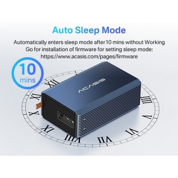 ACASIS EC-7352 Dual bays 2.5/3.5" RAID USB3.2 Gen1 5Gbps hard drive dock Max 60TB