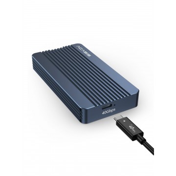 ACASIS TBU405Air USB4 40Gbps M.2 NVMe SSD Enclosure PCIe External Case Compatible with USB4/USB3.2/3.1/3.0/2.0