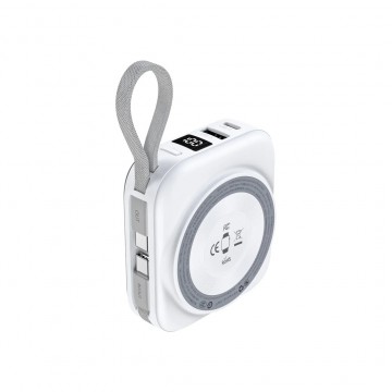 Choetech B697C-WH 10000mAh LED display 22.5W power bank for Mobile and Apple watch/Airpods CCC Certified 