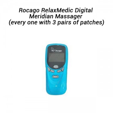 Rocago RelaxMedic Digital Meridian Massager (every one with 3 pairs of patches)