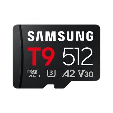 Samsung 512GB T9 microSD Card microSDXC UHS-I (MB-MH512T/WW)