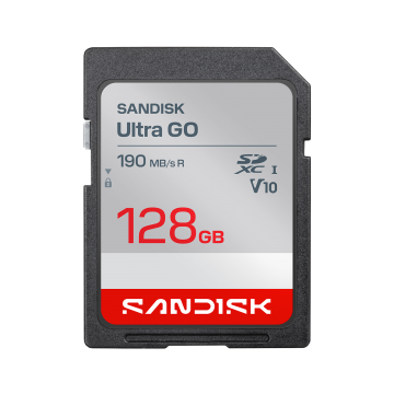 SanDisk 128GB Ultra GO SDHC and SDXC UHS-I Card (SDSDUGN-128G-GN6IN)