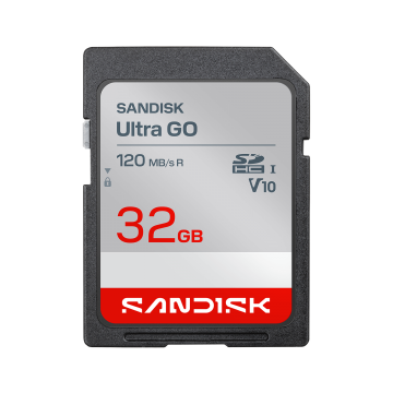 SanDisk 32GB Ultra GO SDHC and SDXC UHS-I Card (SDSDUGN-032G-GN6IN)