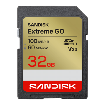 SanDisk 32G Extreme GO SD UHS-I Card (SDSDXGN-032G-GNCIN)