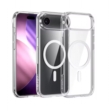 UTIA Ultimake Shockproof Transparent Case Cover With Magnetic Ring for iPhone 17 Air