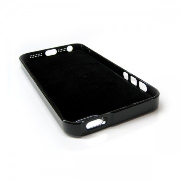 ALUMINUM BACK COVER FOR IPHONE 5 BLACK