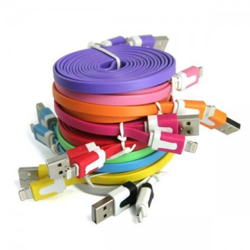 USB Full Charger Data Cable 8P For iPhone 5 5S 5C iPad 4 Mini iPod Touch 