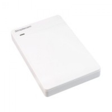Simplecom SE203 Tool Free 2.5" SATA HDD SSD to USB 3.0 Hard Drive Enclosure White
