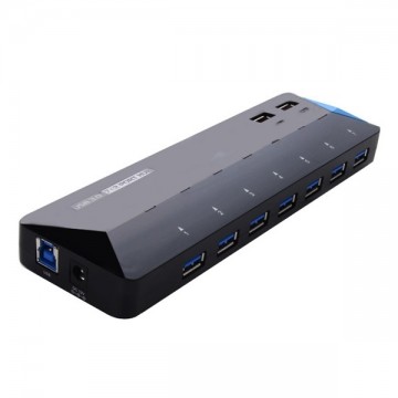 Winstars 7-Port USB 3.0 Hub (with 2 Charging Port) (WS-UH3073P2)