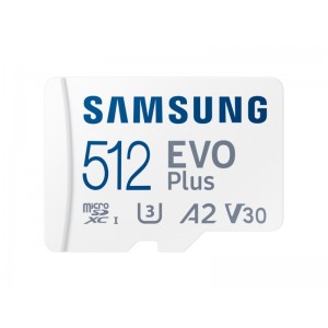 Samsung MB-MC512SA 512GB EVO Plus + Adapter microSDXC