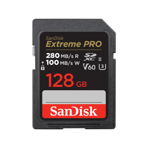 SanDisk 128GB Extreme PRO SDXC UHS-II Card (SDSDXEP-128G-GN4IN)