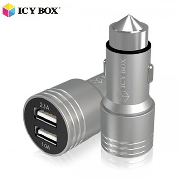 ICY BOX IB-CH202 Dual-USB Car Charger