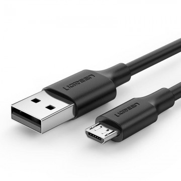 UGREEN USB 2.0 Male to Micro USB Data Cable 0.5M Black (60135)