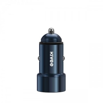 KIVEE UT202 car charger with Dual USB - 2.4 A Dark Blue