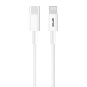 KIVEE CT206 USB-C Male to Lightning Male Charging cable 1m