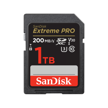 SanDisk 1TB Extreme PRO SDHC And SDXC UHS-I Card SDSDXXD-1T00-GN4IN