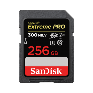 SanDisk 256GB Extreme PRO SDHC and SDXC UHS-II card SDSDXDK-256G-GN4IN