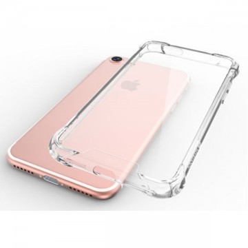 iPhone 7 Shockproof Slim Soft Bumper Hard Back Case Cover Protector Clear color